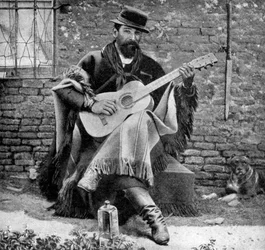 Un gaucho, Argentina, 1922