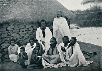 Un grupo de abisinios, 1912