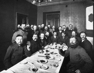 Un grupo de diputados de la Segunda Duma, 1907