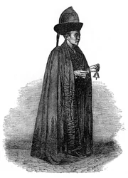 Un lama, Tíbet, siglo XIX