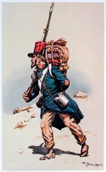Un Legionario, 1832-1835