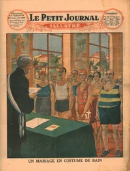 Un matrimonio en traje de baño, 1929