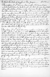 Una página del diario de John Newton, 1750-1754, 1965