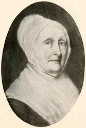 Un retrato de la Sra. Pennington, mostrando el vestido de una dama cuáquera, 1780, 1937