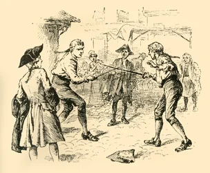 Un recurso a las espadas, 1907