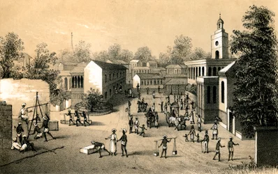 Una calle en Bombay