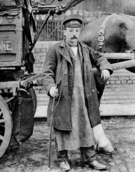 Un carman de tren, Londres, 1926-1927