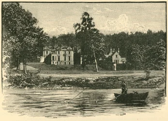 Abbotsford, desde el río, 1898