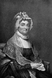 Abigail Adams 1744-1818, esposa del Presidente John Adams, siglo XVIII 1908