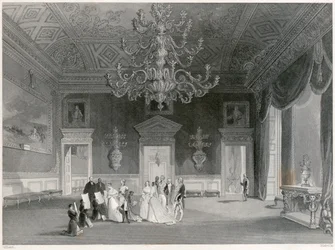 Accesión de la Reina Victoria, Palacio de St James, Londres, 1837