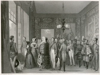 Accesión de la Reina Victoria, Palacio de St James, Westminster, Londres, 1837