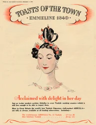 Aclamada con deleite en su día, Brindis de la Ciudad - Emmeline 1840, 1940