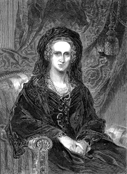 Adelaida de Sajonia-Coburgo Meiningen 1792-1849, Reina consorte de Guillermo IV, 1849
