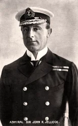 Almirante Sir John Rushworth Jellicoe 1859-1935, principios del siglo XX