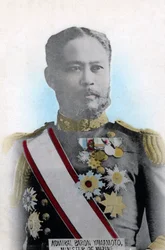 Almirante Yamamoto, Ministro de la Marina de Japón, c1904-1905