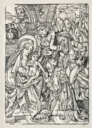 Adoración de los Reyes, c. 1500