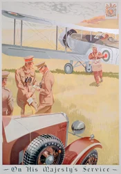 Anuncio de neumáticos Dunlop, 1934