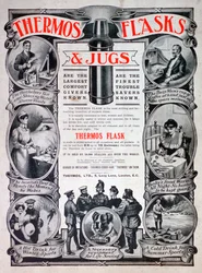 Anuncio de termos y jarras, 1910