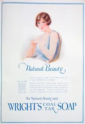 Anuncio de Wrights Coal Tar Soap, 1925