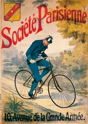 Anuncio de bicicletas de la Société Parisienne