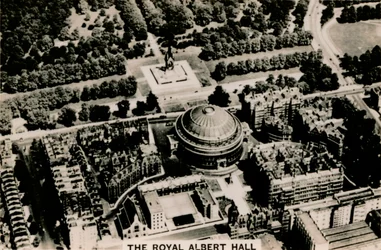 Vista aérea del Royal Albert Hall