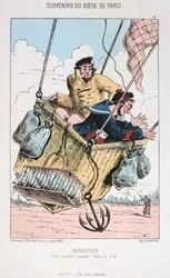 Aerostier, sitio de París, 1870-1871