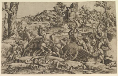 Agamenón matando a Odios, ca. 1545