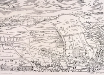 Mapa de Agas de Londres, c. 1561