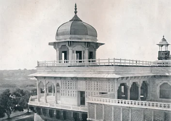 Agra. La Torre de Jasmine, c1910