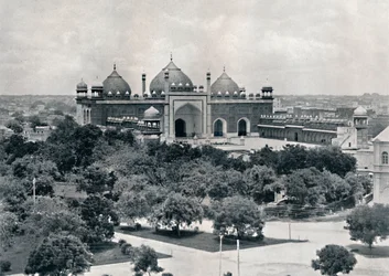 Agra. La Jumma Musjid, c1910