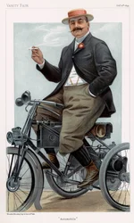 Albert, Conde de Dion, ingeniero francés, 1899