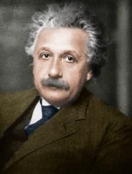 Albert Einstein, matemático y físico germano-suizo-estadounidense