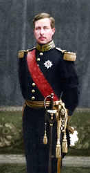 Albert I 1875-1934, Rey de los Belgas desde 1909, en uniforme militar