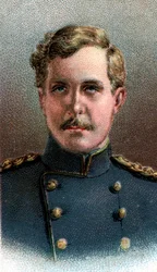 Alberto I 1875-1934, Rey de los Belgas desde 1909, en uniforme militar, 1917