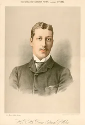 Albert Victor, Duque de Clarence, 1885