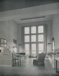 Alexander B. Trowbridge - Interior de la casa de verano construida para el Sr. L. Corrin Strong