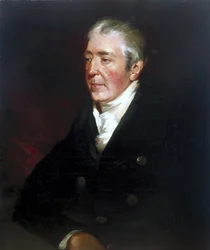 Alexander Nasmyth, dentista, c 1840s Retrato al óleo de 1858 por Ann Gibson Bennett, después de un óleo original de Andrew Geddes RA