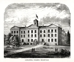 Colegio Alexandra, Belleville, Ontario, Canadá, siglo XIX