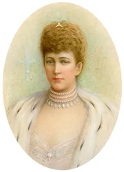 Alexandra, Reina Consorte del Rey Eduardo VII del Reino Unido, 1905