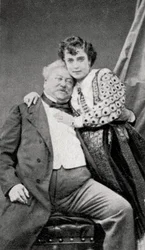 Alexandre Dumas, el Viejo, novelista y dramaturgo francés, c1865