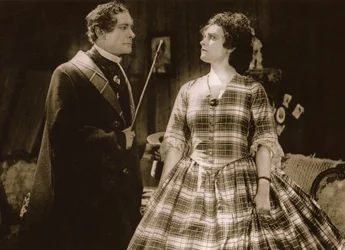 Alfred Abel y Paola Negri en 