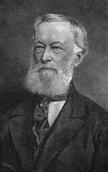 Alfred Krupp, industrial y fabricante de armamentos alemán, 1886
