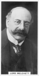 Alfred Moritz Mond, 1er Barón Melchett, industrial británico, c1926