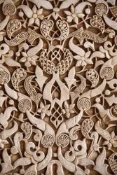 Alhambra - Palacios Nazaríes - Palacio de los Leones esculturas