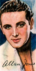 Allan Jones, 1907-1992, actor y cantante americano, siglo XX