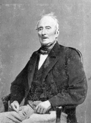 Alphonse de Lamartine, escritor, poeta y político francés, 1867