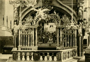Altar de la Virgen María, Mariazell, Estiria, Austria, c1935