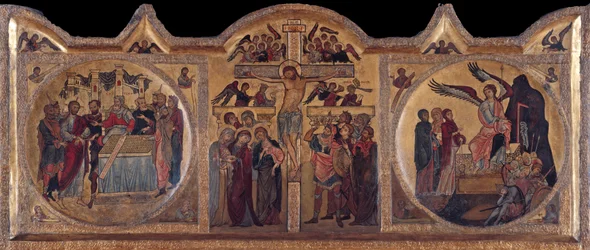 Retablo con crucifixión de Soest