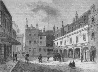Corte de los embajadores, Palacio de St. James, Westminster, Londres, 1875-1878
