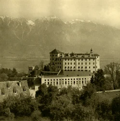 Castillo de Ambras, Innsbruck, Tirol, Austria, c1935
